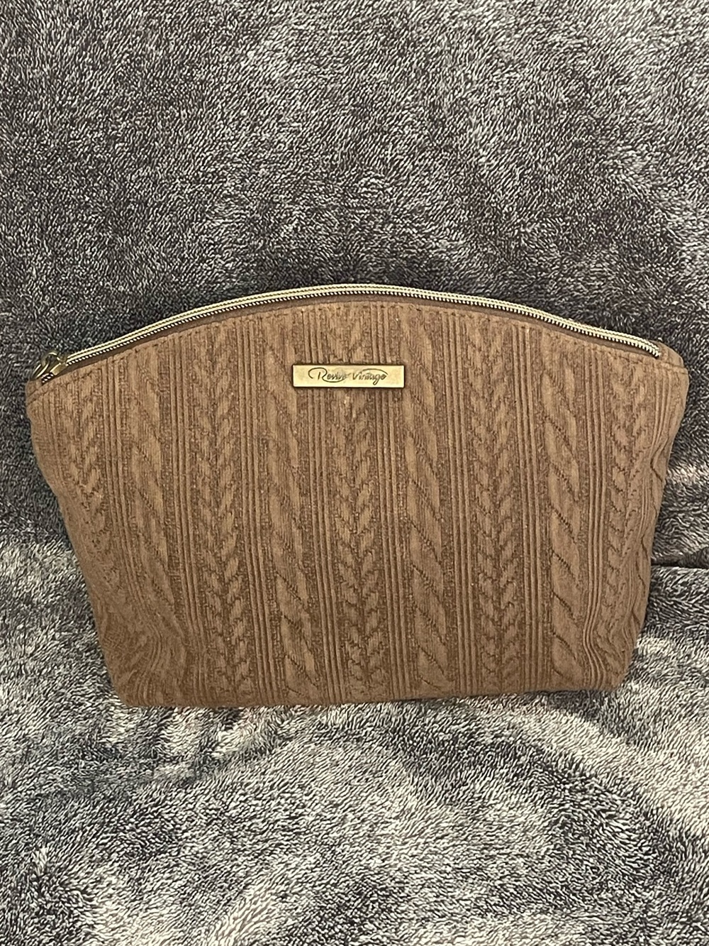 Revive‎ Vintage Western Cosmetic Makeup Bag Pouch Case